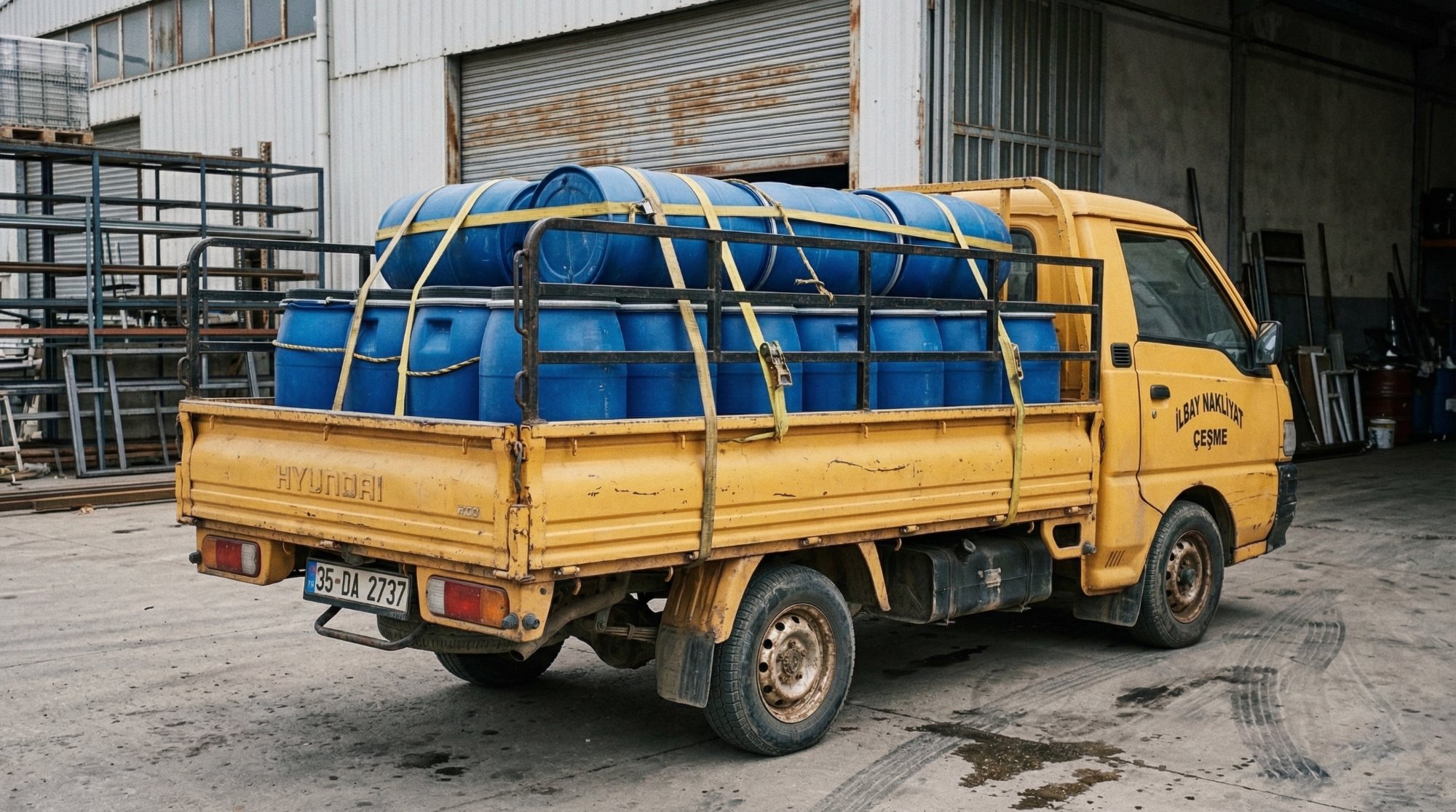 İlbay Nakliyat saha