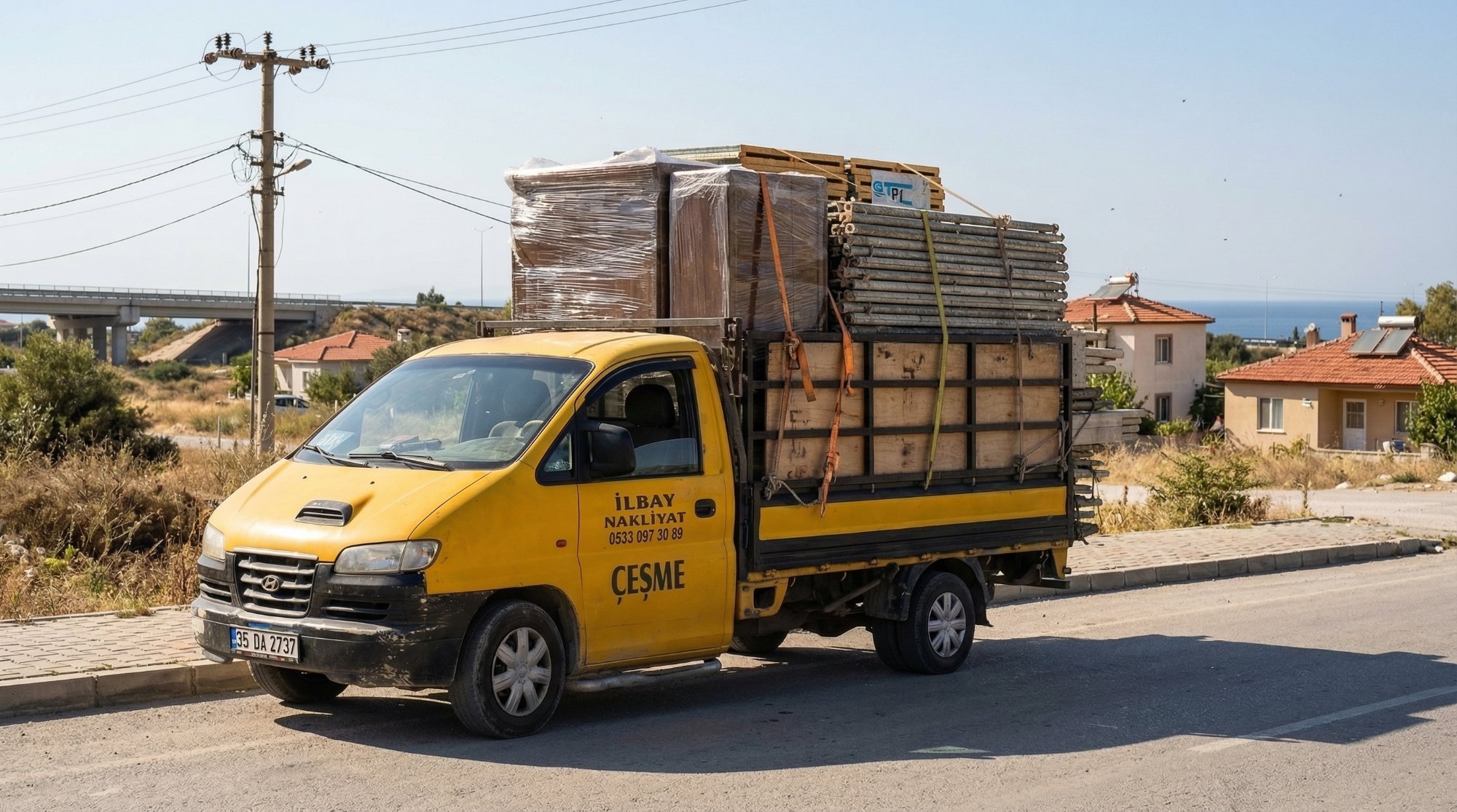 İlbay Nakliyat saha